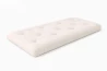 Japanischer Schurwollfuton mit Baumwolle und einem Latexkern 3 cm hoch