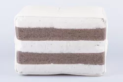 Japanese Cotton & Double Coconut Futon - Made in Italy - 100% Natural