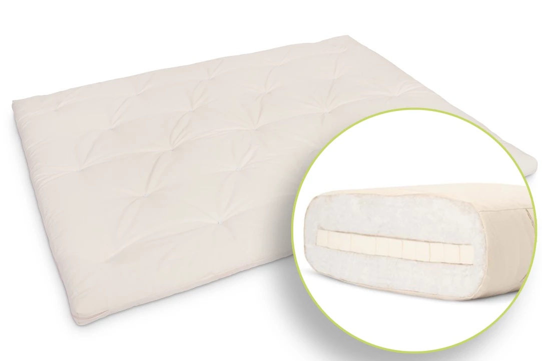 Massage-Futon aus Baumwolle und Latex