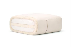 Futon Comfort da 14 cm – Lana Vergine, Cotone e Lattice Naturale