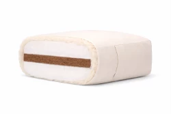 Futon Japonais en laine vierge, coton ed noix de coco - 100% naturel