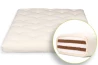 Futon Giapponese in Lana Vergine e Doppio Cocco - 100% Naturale