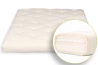 Futon Premium en laine, coton et triple latex | 18 cm - 100 % naturel