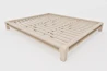 Lit Japonais Double Aiko en Bois Massif – Design Minimaliste Raffiné