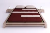 Japanese Aiko Double Bed in Solid Beech Wood with Tatami