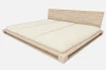 Lit Japonais Double Aiko en Bois Massif – Design Minimaliste Raffiné