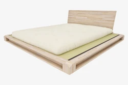 Letto Aiko Matrimoniale con Tatami in Faggio Massello