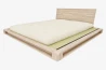 Japanese Aiko Double Bed in Solid Beech Wood with Tatami