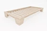 Letto Singolo Balance in Faggio Massello – Stile Giapponese