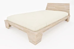 Lit Simple Balance en Hêtre Massif – Style Japonais