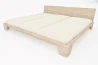 Balance Japanese Double to Super King Bed in Solid Beech Wood