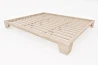 Letto Balance a Tre Piazze in Legno Massello – Stile Giapponese