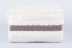 Japanese Futon Cotton, Double Latex & Coconut - Made in Italy
