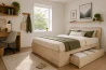 Letto Contenitore Zen Space Matrimoniale in Legno con Cassettoni