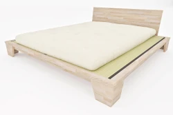 Letto Balance Matrimoniale in Faggio Massello – Stile Giapponese