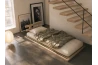 Haru Low Single Bed in Solid Beech with Japanese Tatami