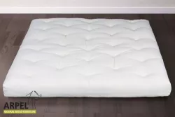 Japanischer Comfort Futon aus reiner, kardierter Schurwolle