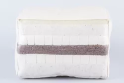 Japanese Futon Cotton, Double Latex & Coconut - Made in Italy