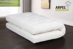 Japanese Futon with 6 Layers of Virgin Wool & 4 cm of Natural Latex