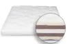 Futon Giapponese in Lana Vergine e Doppio Cocco - 100% Naturale