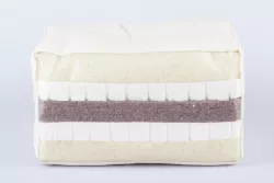 Japanese Futon Virgin Wool, Double Latex & Coconut - Made in Italy