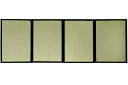 Lightweight, Foldable Rice Straw Tatami Mats. High Quality Upper Weave