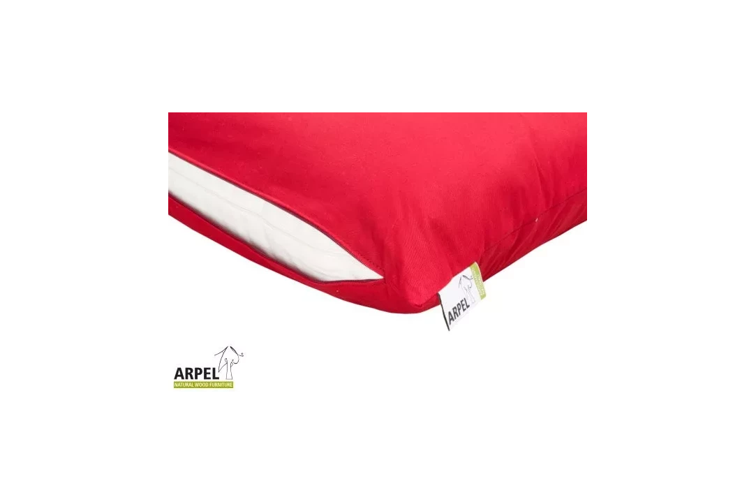 Thick Futon Headrest Cover in Pure Cotton with a Practical Zipper