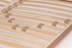 Ergonomisches Doppelbett-Lattenrost Bio aus Buchenholz