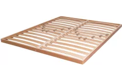 Ergonomisches Doppelbett-Lattenrost Bio aus Buchenholz