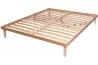 Ergonomisches Doppelbett-Lattenrost Bio aus Buchenholz