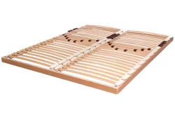 Rete a Doghe Elite Matrimoniale con Doghe Curve in Legno di Faggio