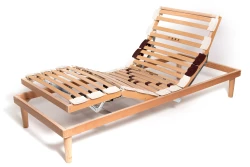 Elite Single Row Electric Adjustable Bed Base with Sprung Slats
