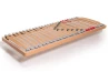 Onda Single Row Slatted Bed Base in Beech Wood with Sprung Slats