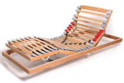 Onda Electric Adjustable Single Row Bed Base with Sprung Slats