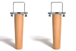 Wooden Connector Feet for Slatted Beds – Elegant, Stable & Seamless