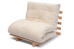 3-in-1-Schlafsofa Shift Small aus Kiefernholz mit Futonmatratze