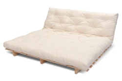 3-in-1-Schlafsofa Shift Large aus Kiefernholz mit Futonmatratze