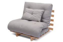 Poltrona Letto Shift Small - 3 in 1 in Pino Scandinavo con Futon