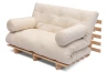 Divano Letto 3 in 1 Shift Medium in Pino Scandinavo con Futon