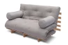 Divano Letto 3 in 1 Shift Medium in Pino Scandinavo con Futon