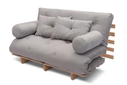 3-in-1-Schlafsofa Shift Medium aus Kiefernholz mit Futonmatratze