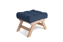 Pouf Studio – Elegante sgabello in legno con un morbido cuscino zabuton