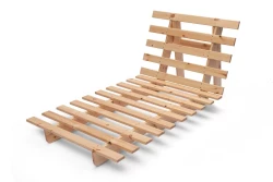 Poltrona Letto Shift Small - 3 in 1 in Pino Scandinavo con Futon