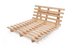 Divano Letto 3 in 1 Shift Medium in Pino Scandinavo con Futon