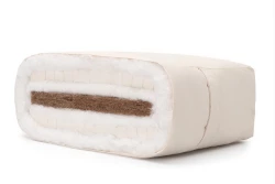 Japanese Futon Cotton, Double Latex & Coconut - Made in Italy