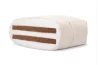 Futon Premium coton et double coco – Rigide, respirant, 18 cm