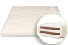 Futon Premium Cotone e Doppio Cocco – Rigido, Traspirante, 18 cm