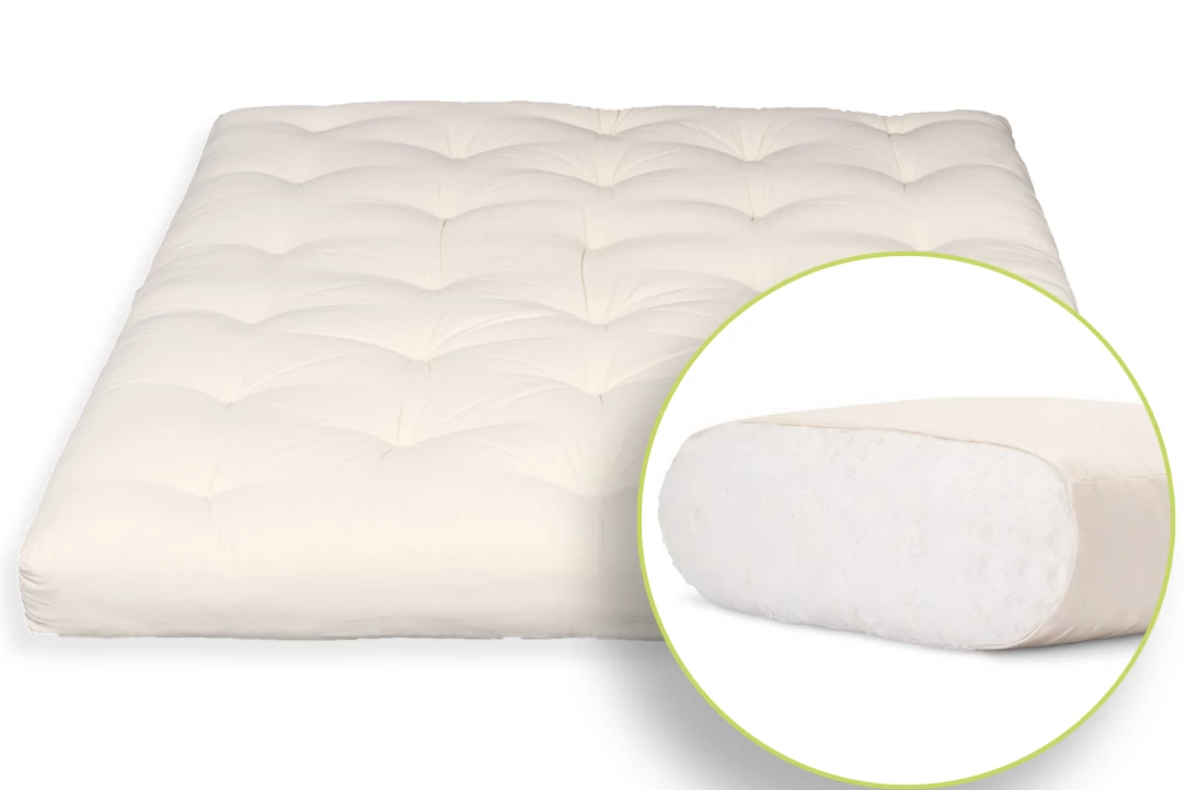 Futon Slim en coton japonais – Léger, pliable et peu encombrant
