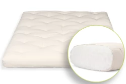 Japanischer Futon Baumwolle Komfort - Handgefertigt mit 8 Lagen