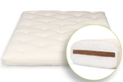 Comfort Cotton and Coconut Fibre Futon – Firm and breathable